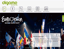 Tablet Screenshot of digame.de